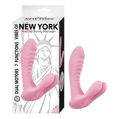 Nass Toys Vibes Of New York Heat Up Bunny Massager