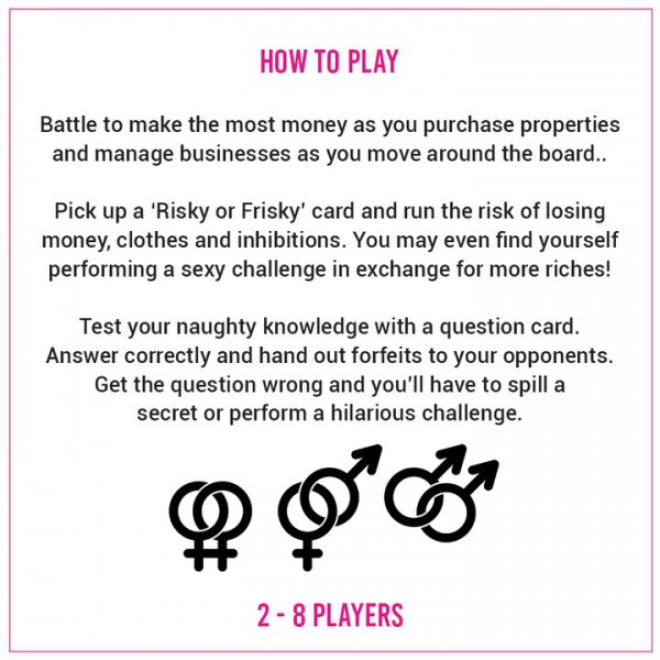The Really Cheeky Adult Board Game