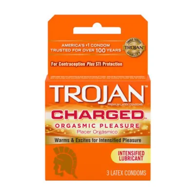 Trojan Charged 3pk 3pk