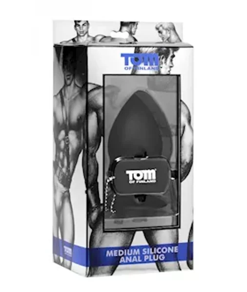 Tom Of Finland Medium Silicone Anal Plug - 4 Inch — image 7 of 9
