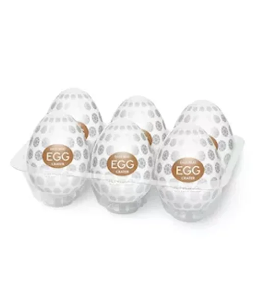 Tenga Egg Crater 6 Pieces - Clear — image 2 of 2