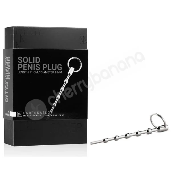 Sinner Gear Solid Beaded Penis Plug