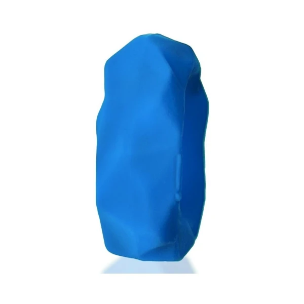 Cock Rings:  Hunkyjunk Fractal Tactile Cockring Teal Ice