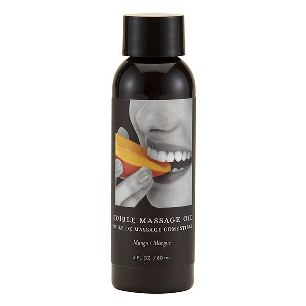 Edible Massage Oil Mango Flavoured - 59 ml Bottle