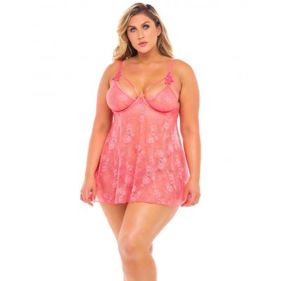 Oh La La Cheri Mallory Lace Babydoll