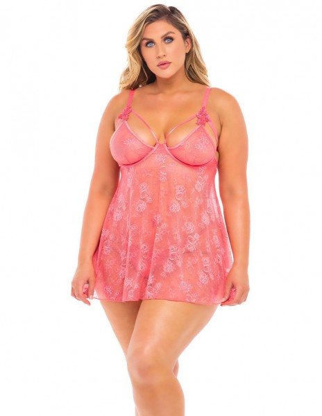 Oh La La Cheri Mallory Lace Babydoll