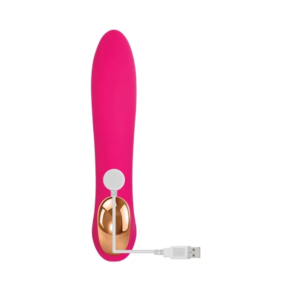 A&e Eve's Bliss Vibrator Rechargeable Silicone Pink — image 9 of 10