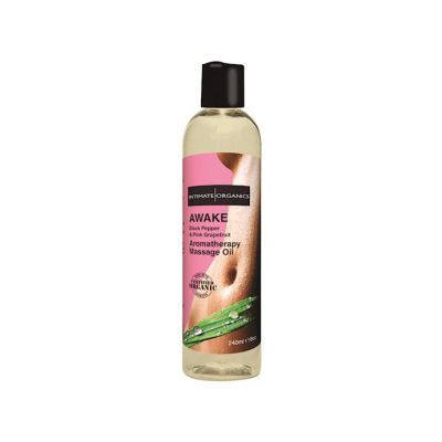 Intimate Organics Awake Massage Oil 240 Ml