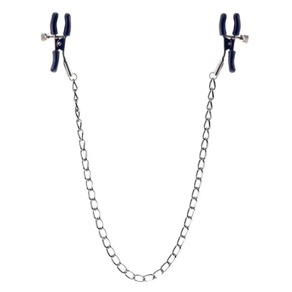 Squeeze And Please Nipple Clamps With Chain — image 4 of 4
