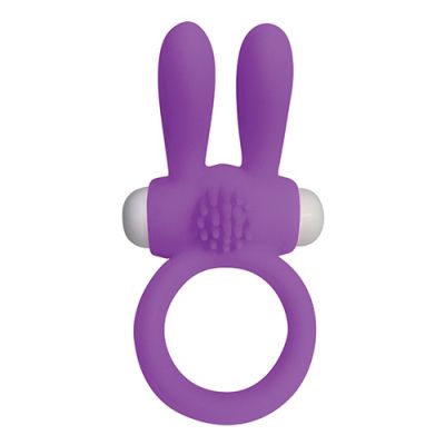 Neon Rabbit Ring Purple