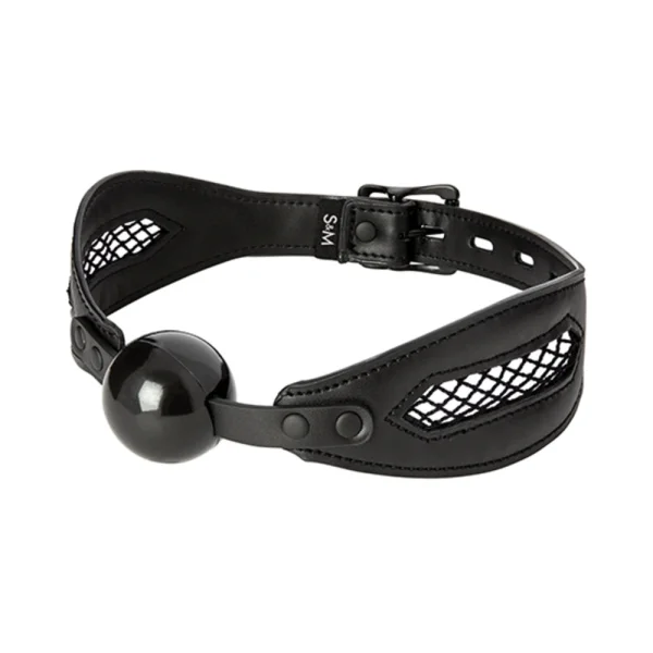 S&m Fishnet Ball Gag