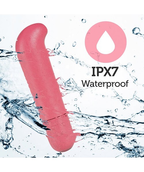 Gaia Biodegradable Eco G-Spot Vibrator Coral — image 5 of 9