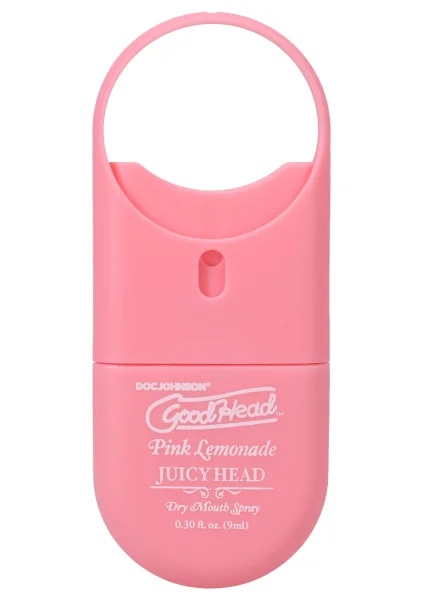 GoodHead Juicy Head Dry Mouth Spray To-Go .30 oz By Doc Johnson - Strawberry
