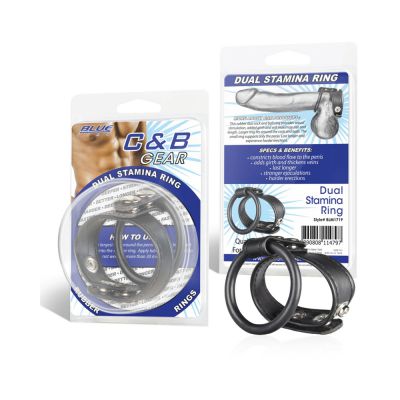 C B Gear Dual Stamina Ring Black