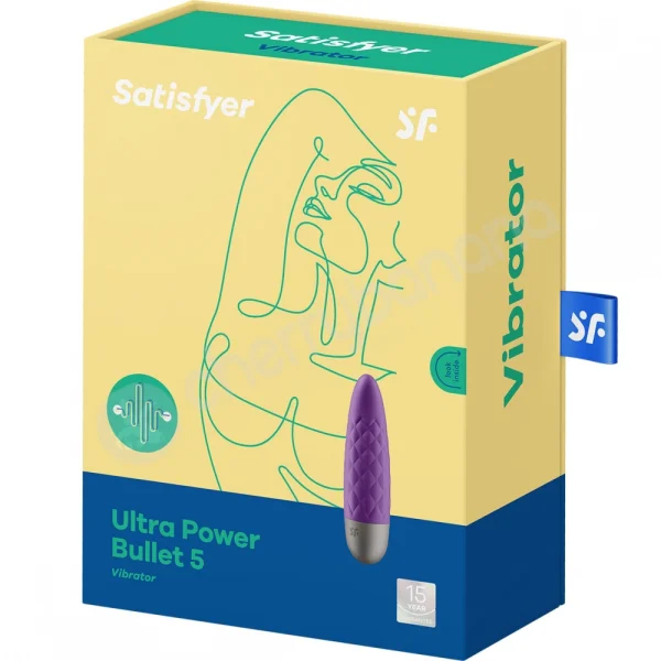 Satisfyer Ultra Power Bullet 5 Purple USB Rechargeable Bullet Vibrator