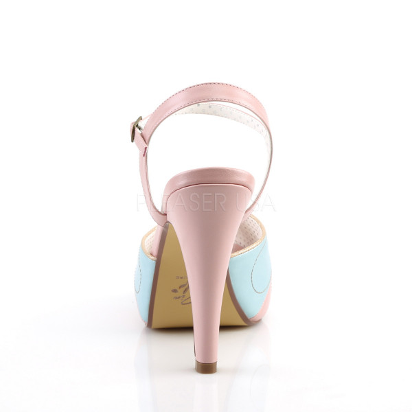 4 1/2 inches Heel, 1 inches Hidden PF Ankle Strap Sandal — image 4 of 8