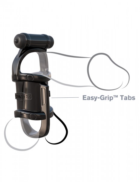 Pipe Vibrating Cock & Balls Ring