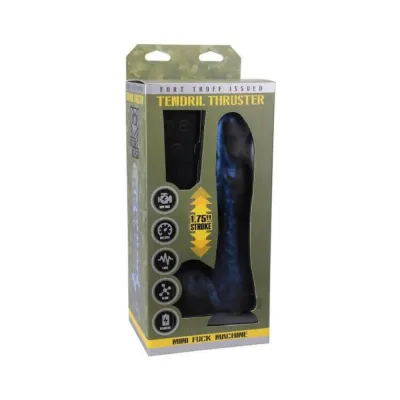 Sex Machines Fort Troff Tendril Thruster Mini Fuck Machine Rechargeable Remote controlled Silicone 8 5 In Thrust