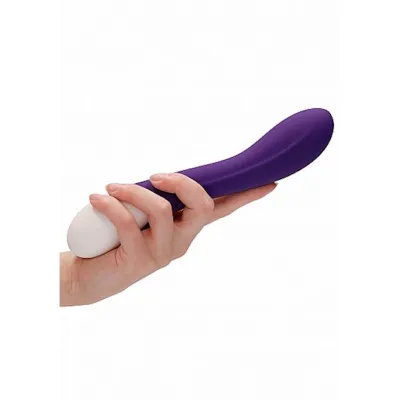 Spice Rechargeable Heating G spot Purple 8 1 Inch