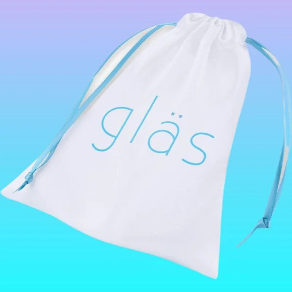 Gläs Titus Glass Beaded Butt Plug Dildo