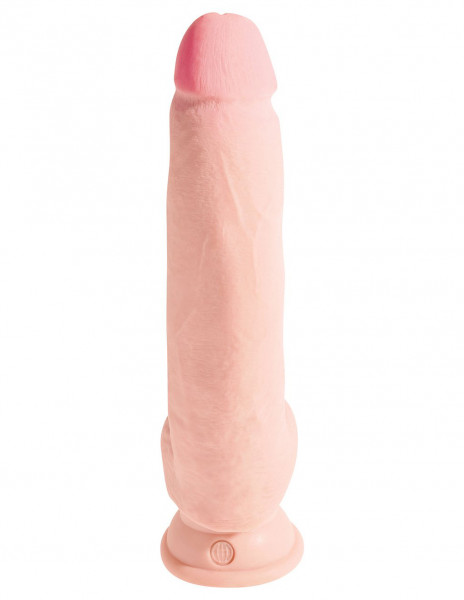 King Cock Plus 10" 3D Cock w/ Balls