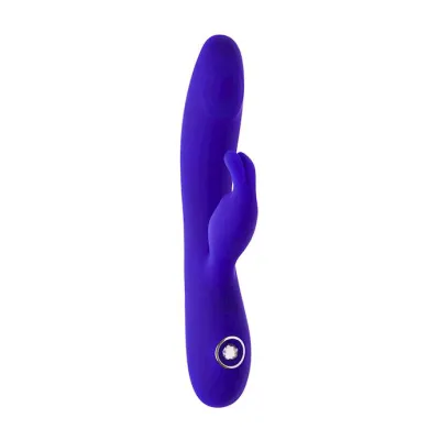 Share Satisfaction Azure Rabbit Vibrator Blue 8 6 Inch