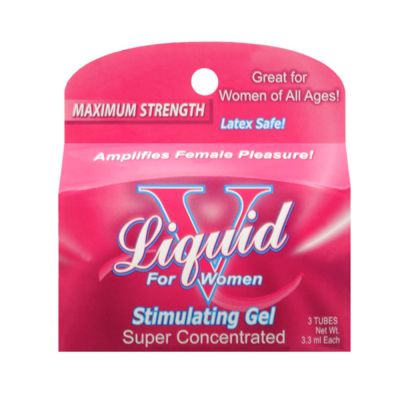 Liquid V Stimulating Gel For Women 3 Tubes