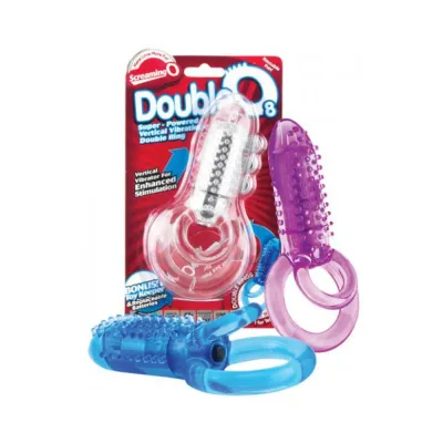 Cock Rings Screaming O Doubleo 8 Vibrating C ring Purple