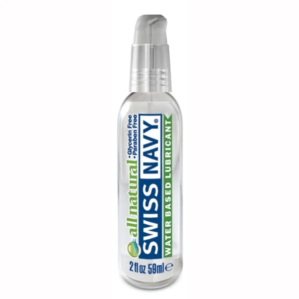 Swiss Navy All Natural Water Based Lubricant - 2oz