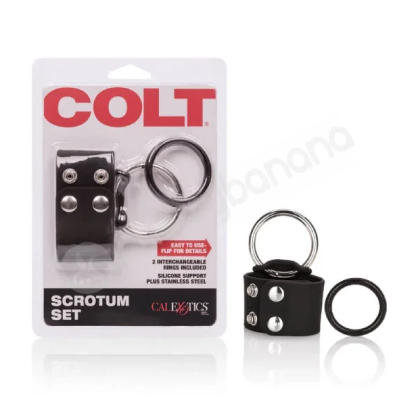 Colt Cock Ring Scrotum Set