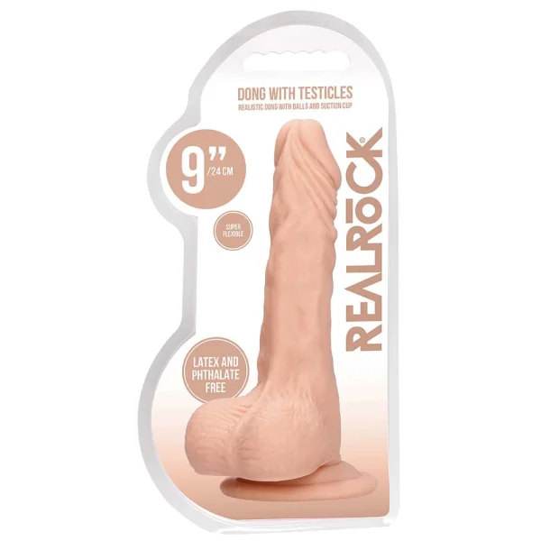 RealRock 9 Inch Ballsy Dildo