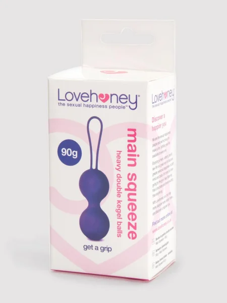 Lovehoney Main Squeeze Heavy Double Kegel Balls 3.2oz