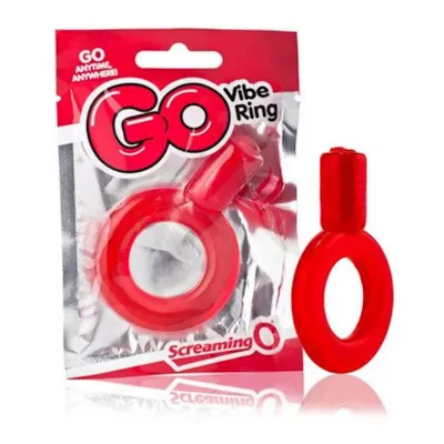Go Vibe Ring By Screaming O Red One Size