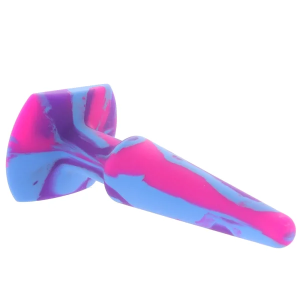 A-Play Groovy Silicone 5" Anal Plug By Doc Johnson - Berry
