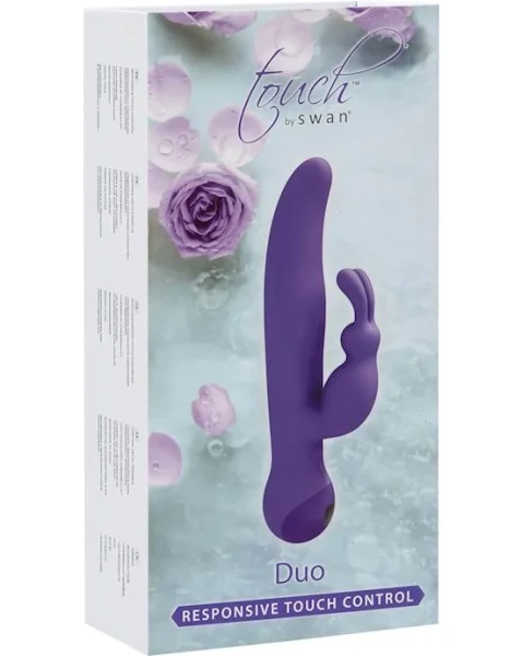 Swan Touch Duo Vibrator - 9 Inch