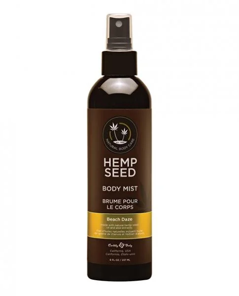 Earthly Body Hemp Seed Moisturizing Body Mist - 8 Oz Beach Daze