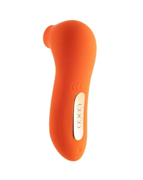 Share Satisfaction Coco Suction Vibrator - Orange