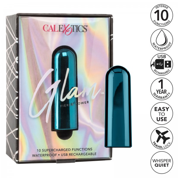 Glam Blue Bullet Vibrator