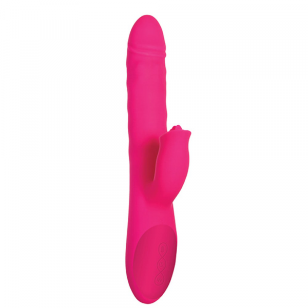 Adam & Eve Eve's Rotating Rabbit Flicker Dual Stim - Pink