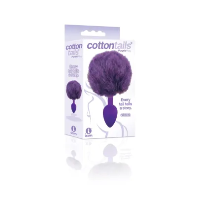 The 9 s Cottontails Silicone Bunny Tail Butt Plug