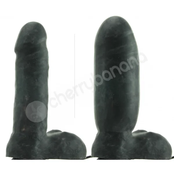 Mack Tuff Black Vibrating Inflatable Dong
