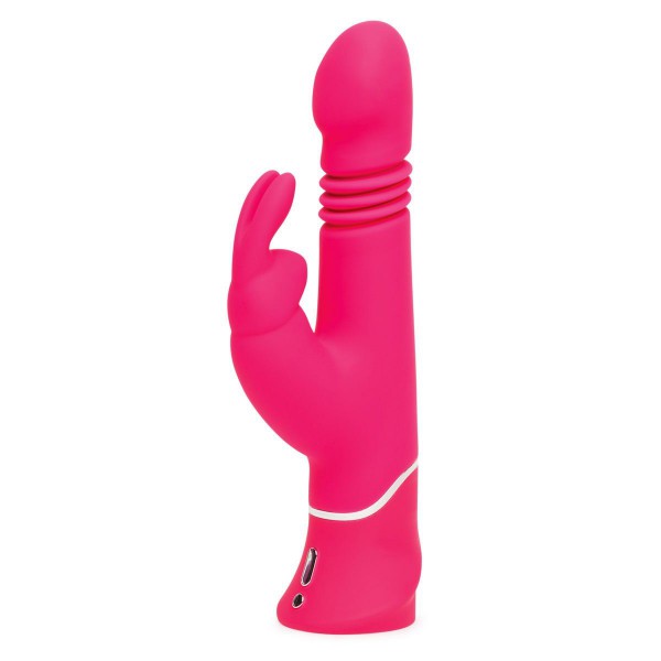 Happy Rabbit Thrusting Realistic Rechargeable Rabbit Vibrator