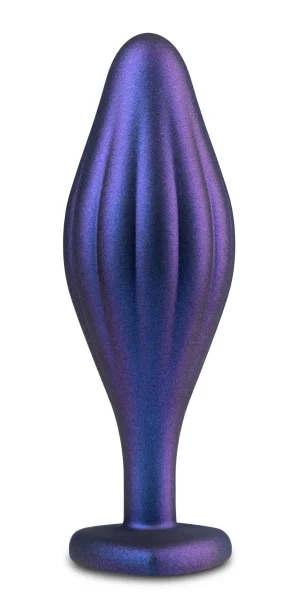 Anal Adventures Matrix - Wavy Bling Plug -  Sapphire