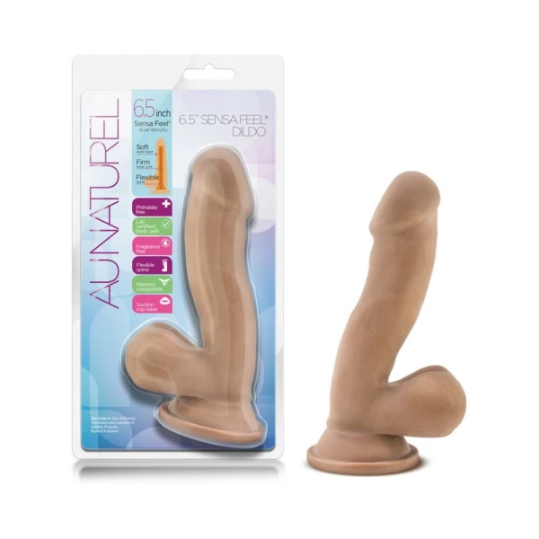 Au Naturel 6.5 inches Sensa Feel Dildo — image 25 of 25