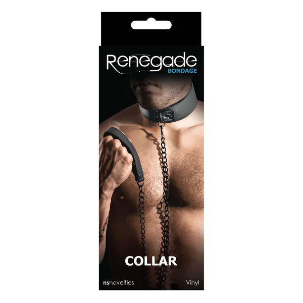 Renegade Bondage Collar - Black — image 9 of 9