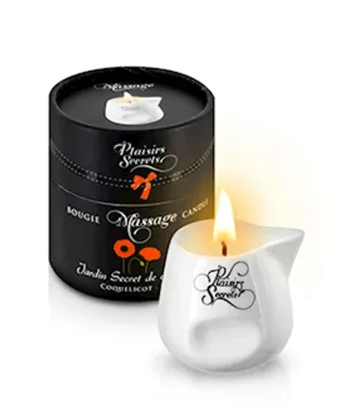 Plaisirs Secrets Massage Candle Poppy — image 2 of 2