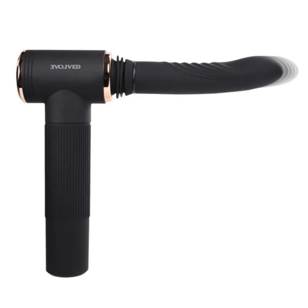 Too Hot to Handle Silicone Thrusting Vibrator with Suction Cup