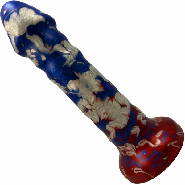 A-Spot Avenger Silicone Fantasy Dildo By Uberrime - The Patriot