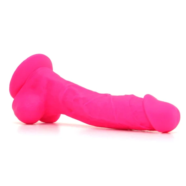 Colours Pleasures 5 Inch Pink Silicone Suction Cup Dildo