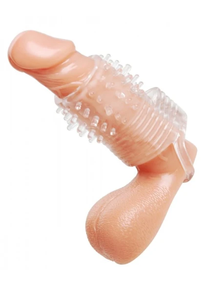 Clear Sensations Vibrating Textured Erection Sleeve